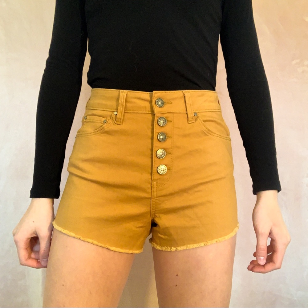 YELLOW SHORTS